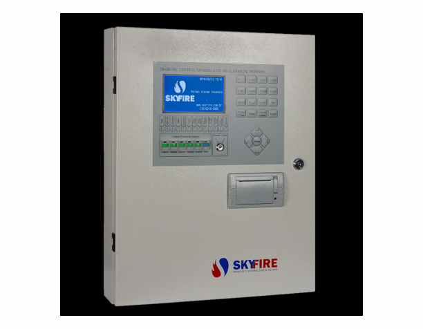 skyfire_CENTRAL DE DETECCAO E ALARME DE INCENDIO JB-QB5EI